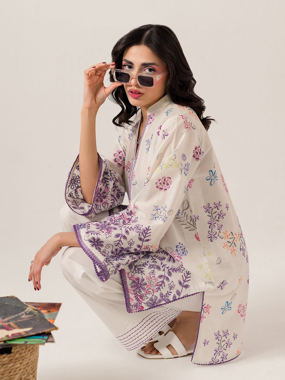 Lillet - 3Pc Printkari Suit