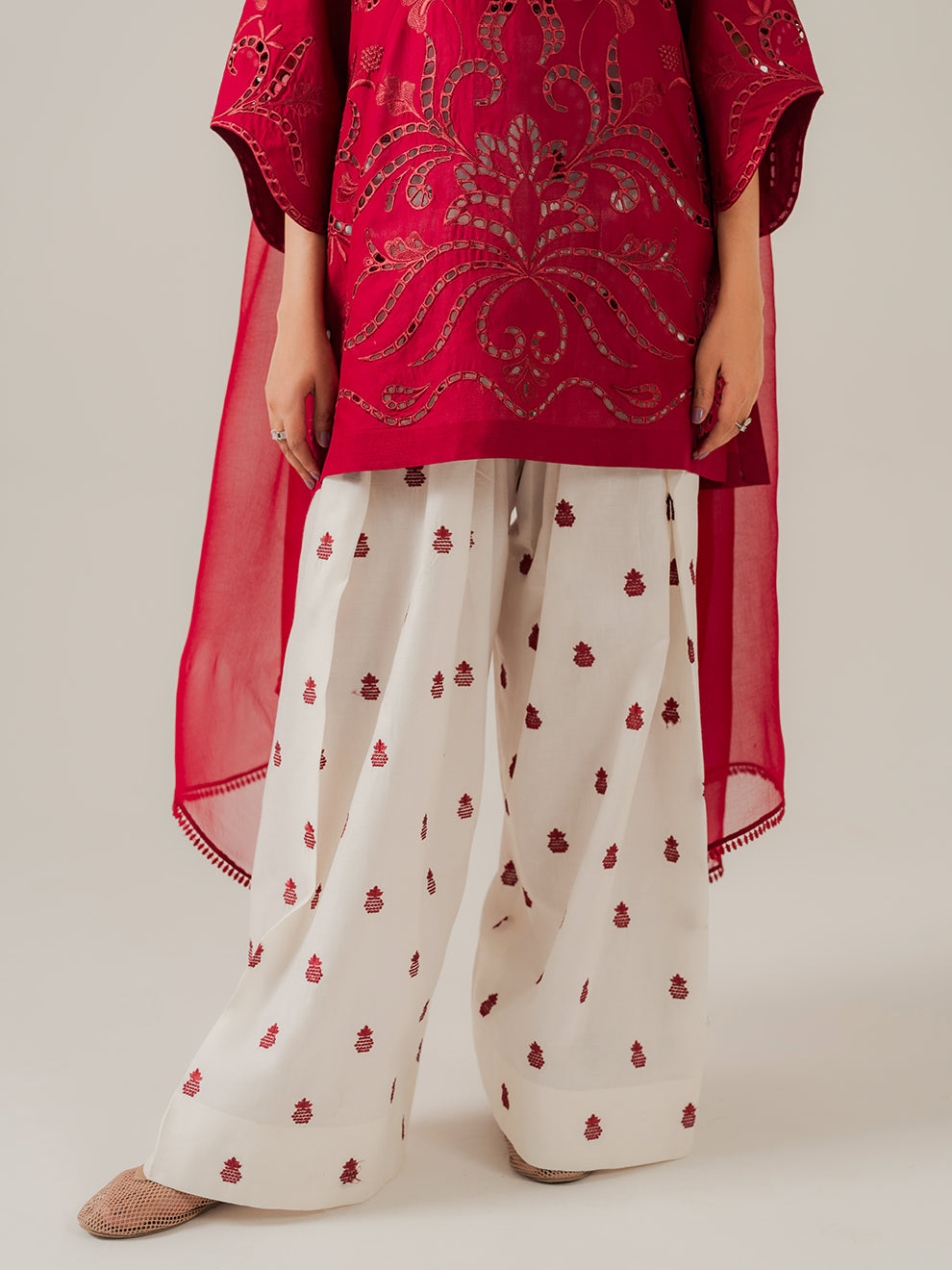 Cherry-Dupatta