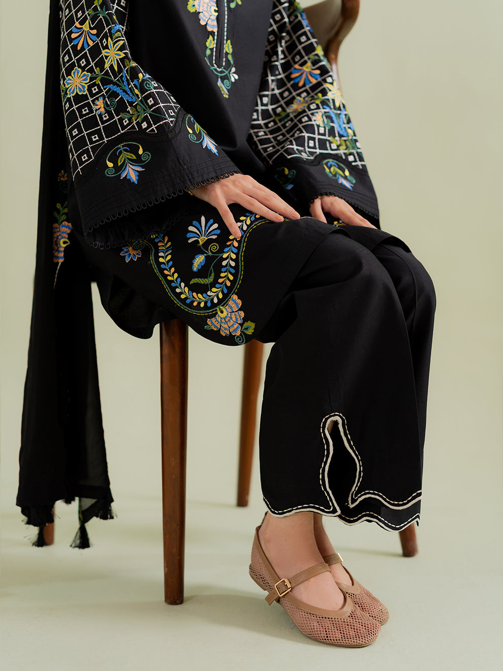 Midnight-Dupatta