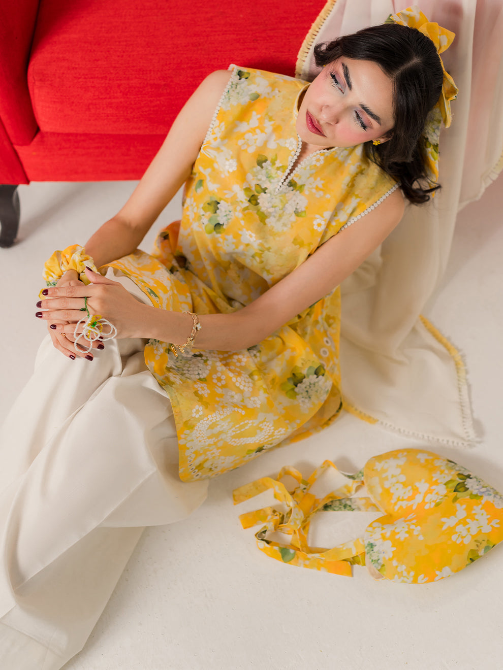 Limecello - Dupatta