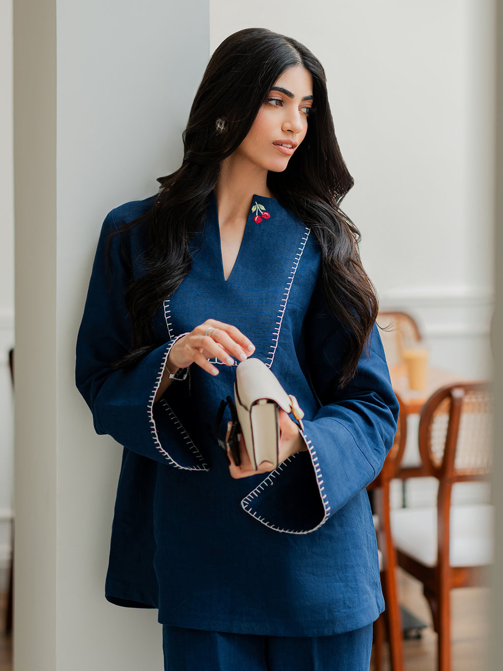 Cobalt - 2Pcs Linen Set