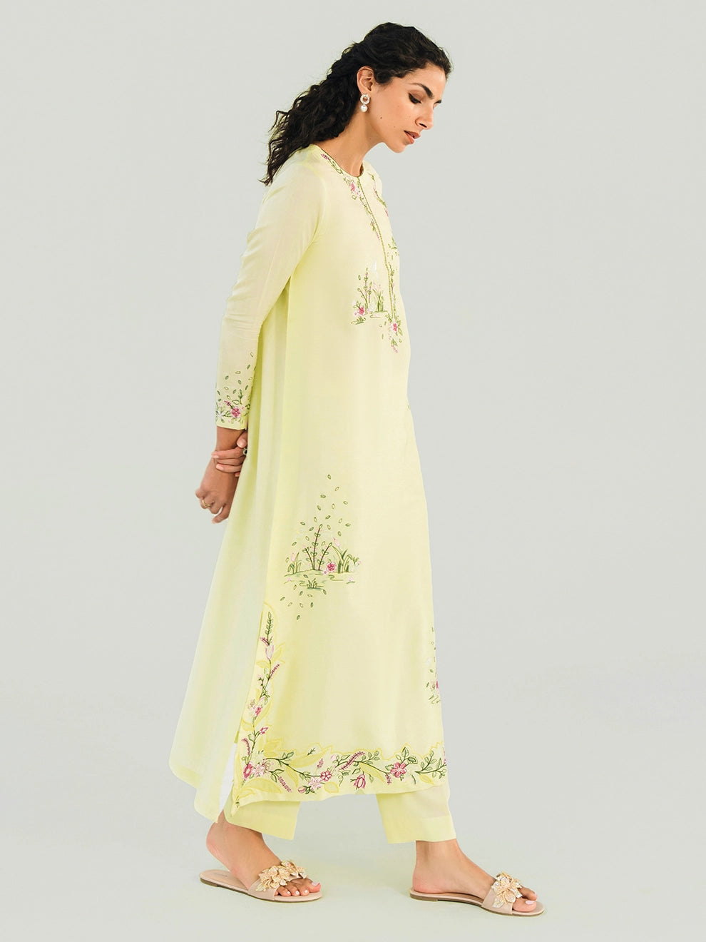 LIMELIGHT GARDEN - 2pcs Rawsilk Ensemble