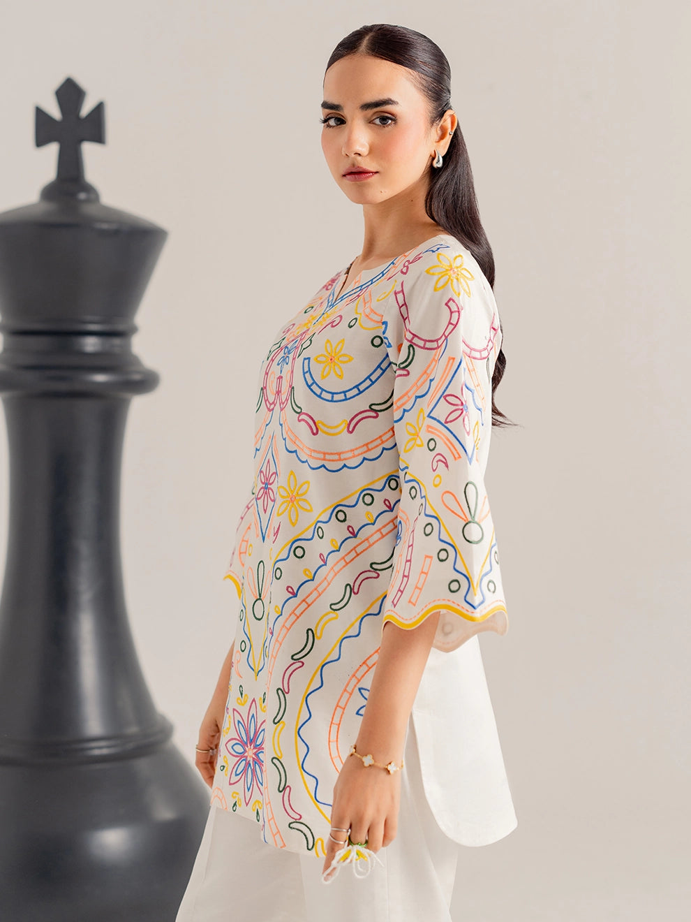 Raveel | 2Pc Embroidered Cotton Set