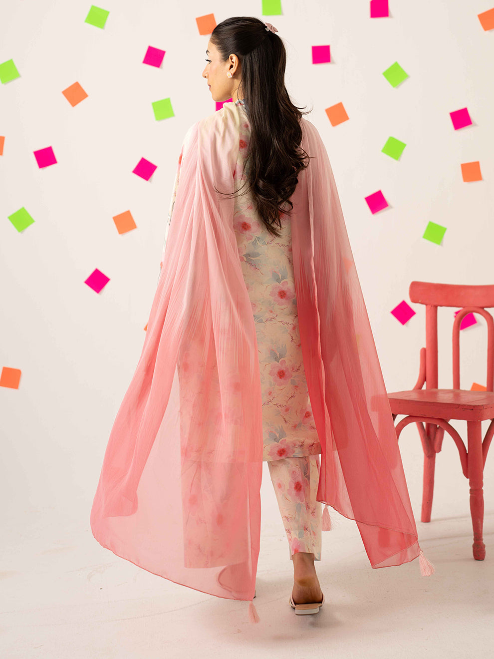 Confetti - 3Pc Printkari Suit