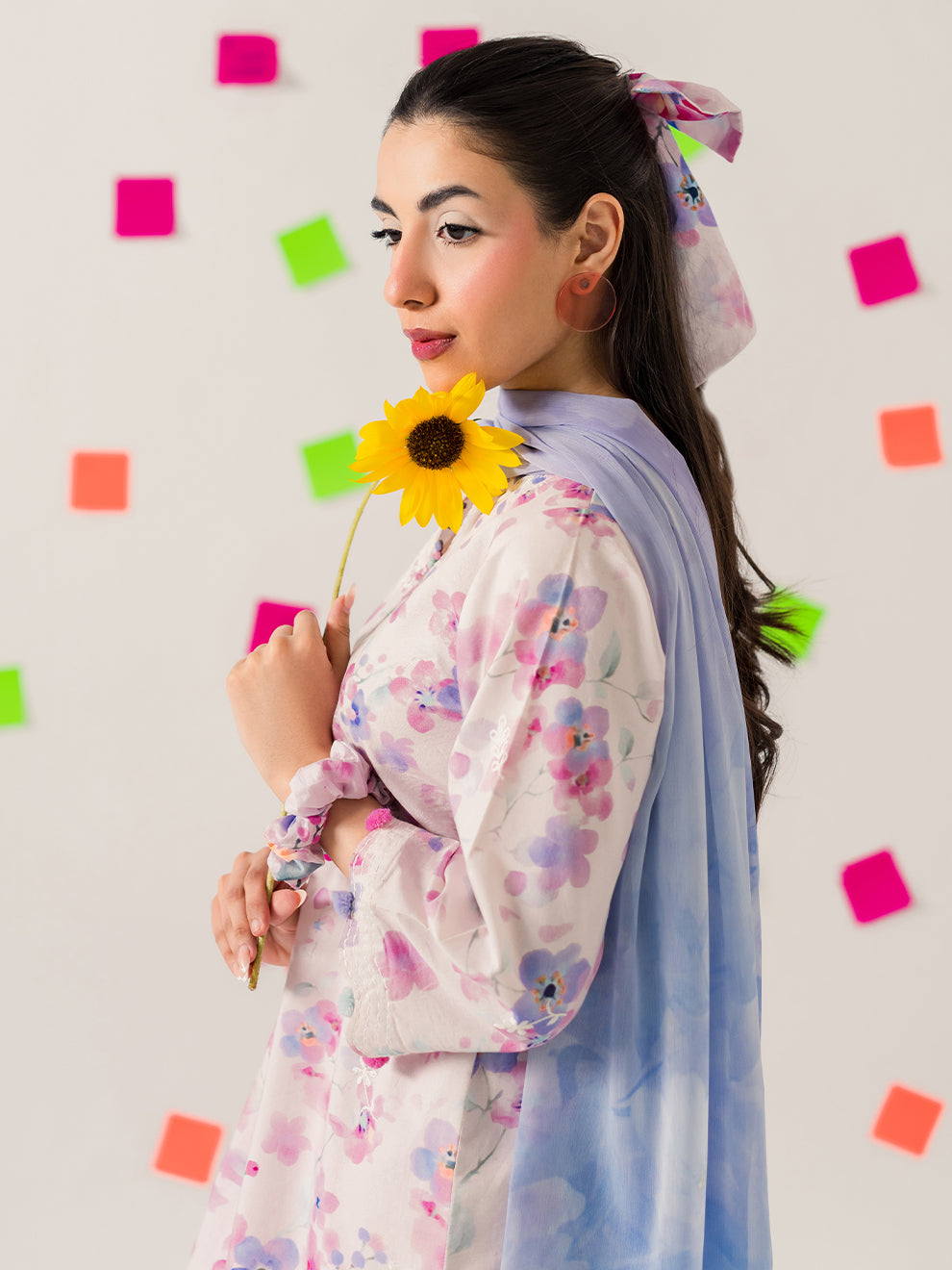 Azzura - 3Pc Printkari Suit