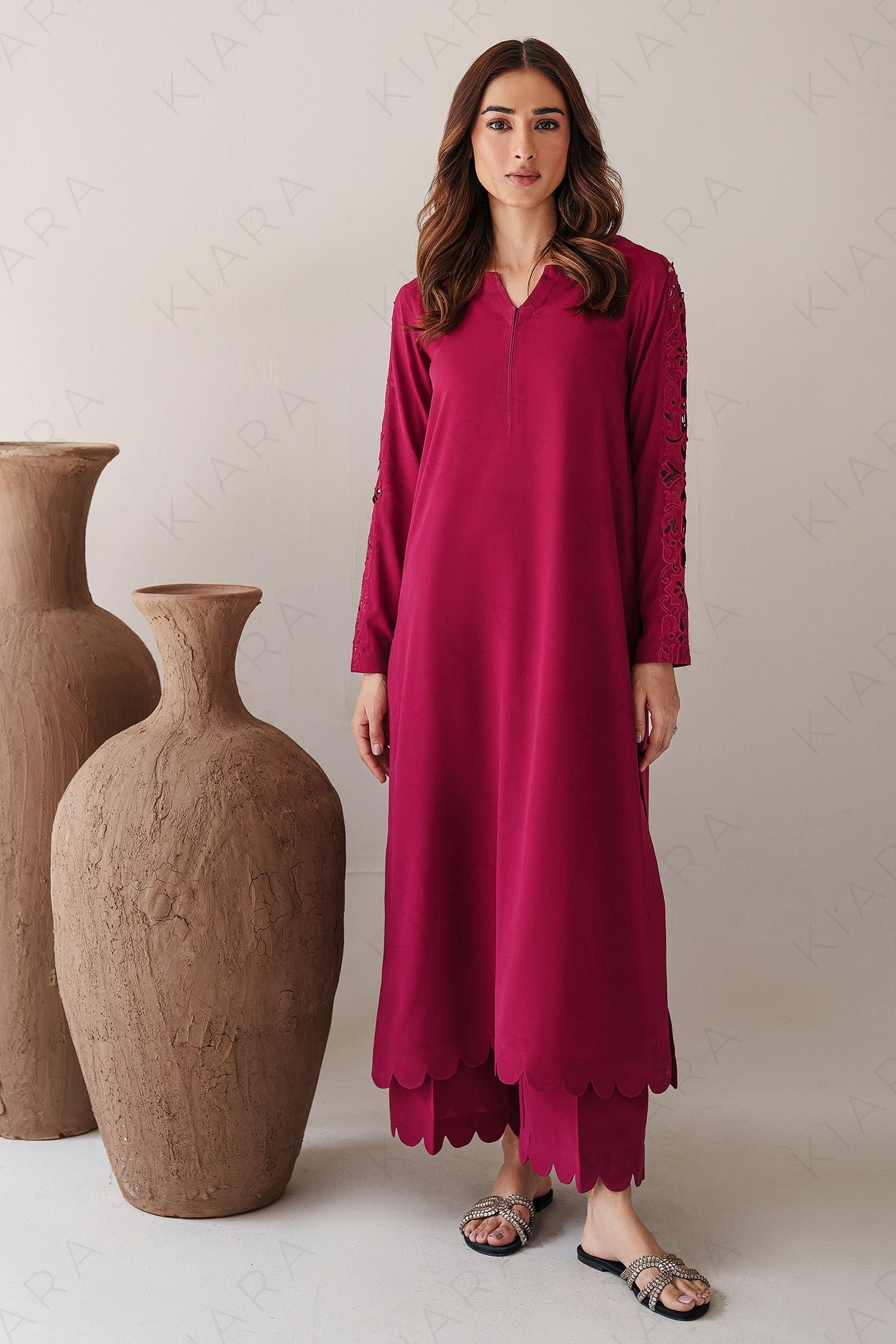 Scarlet Set- 2Pc Solid KIARA Official Scarlet Set- 2Pc Solid KIARA Official