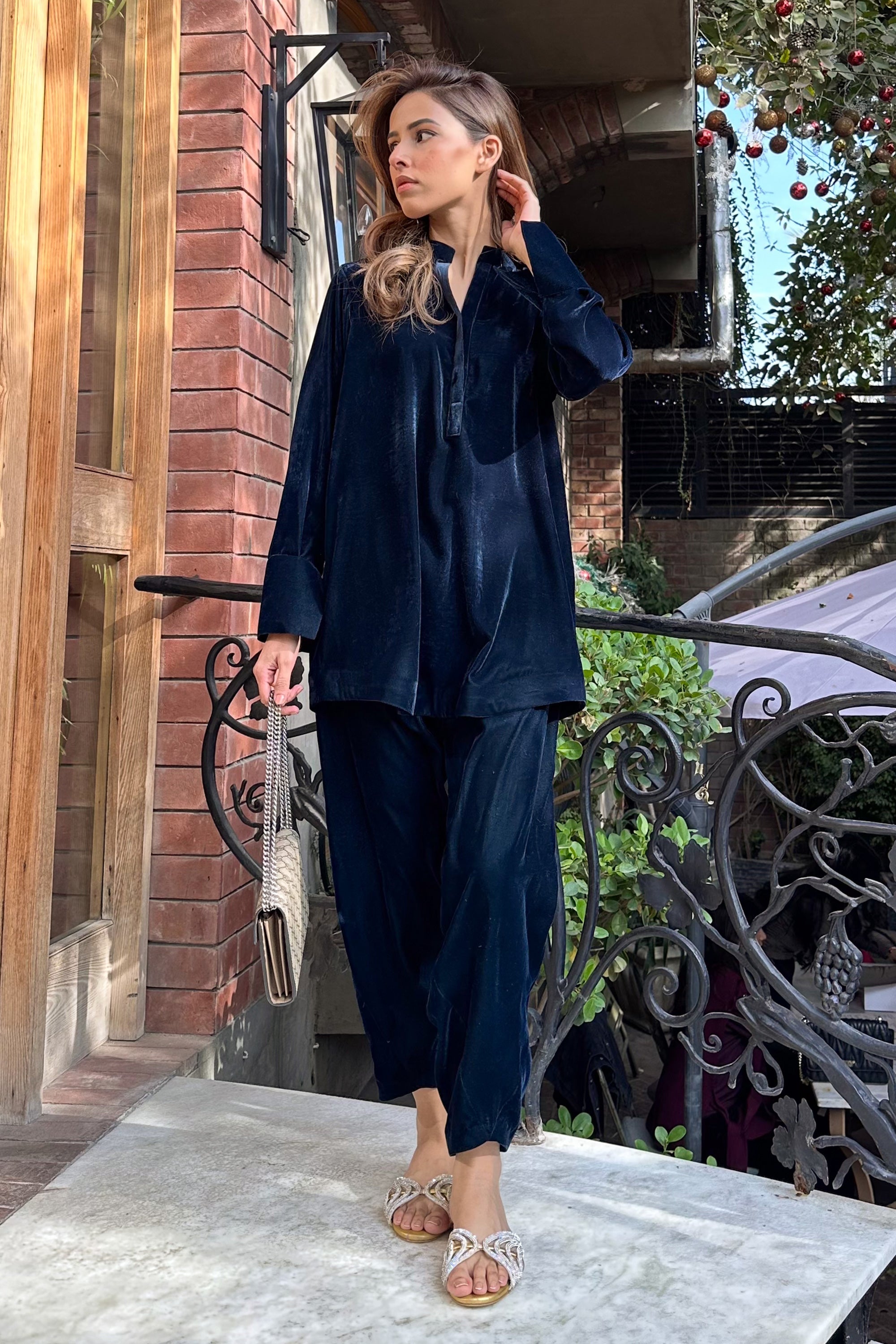 Midnight Luxe - Velvet Solid Set