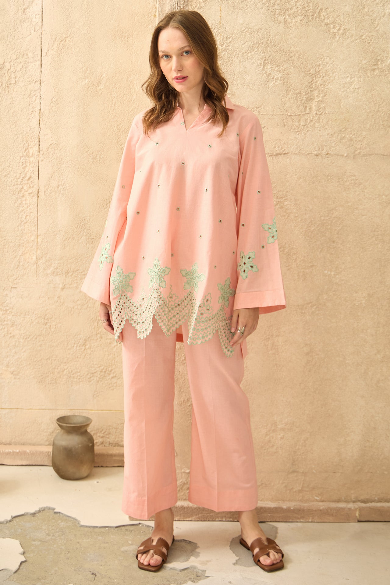Serena – Embroidered 2Pc Co-ords Set