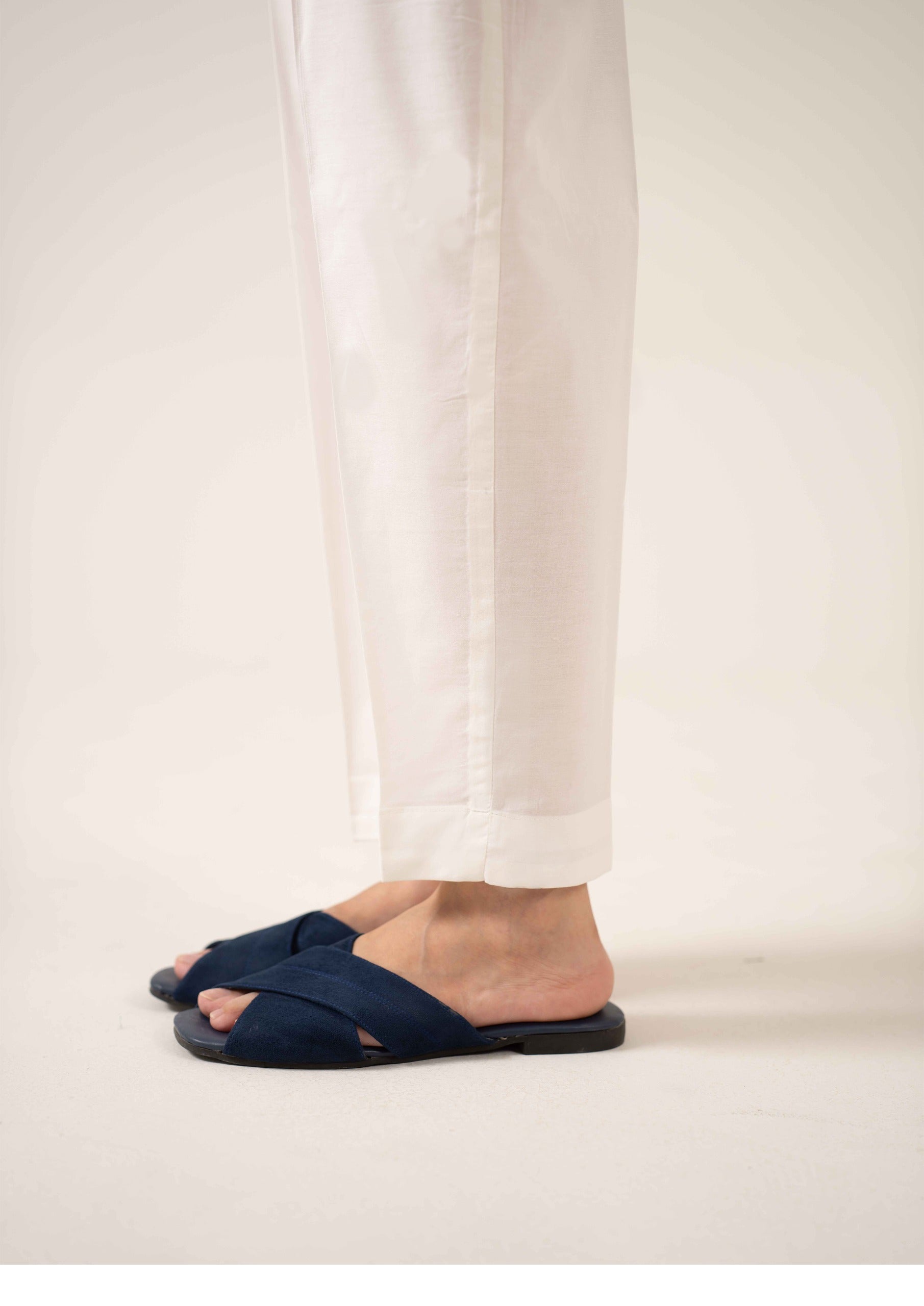 Cambric Cotton - Straight Trouser