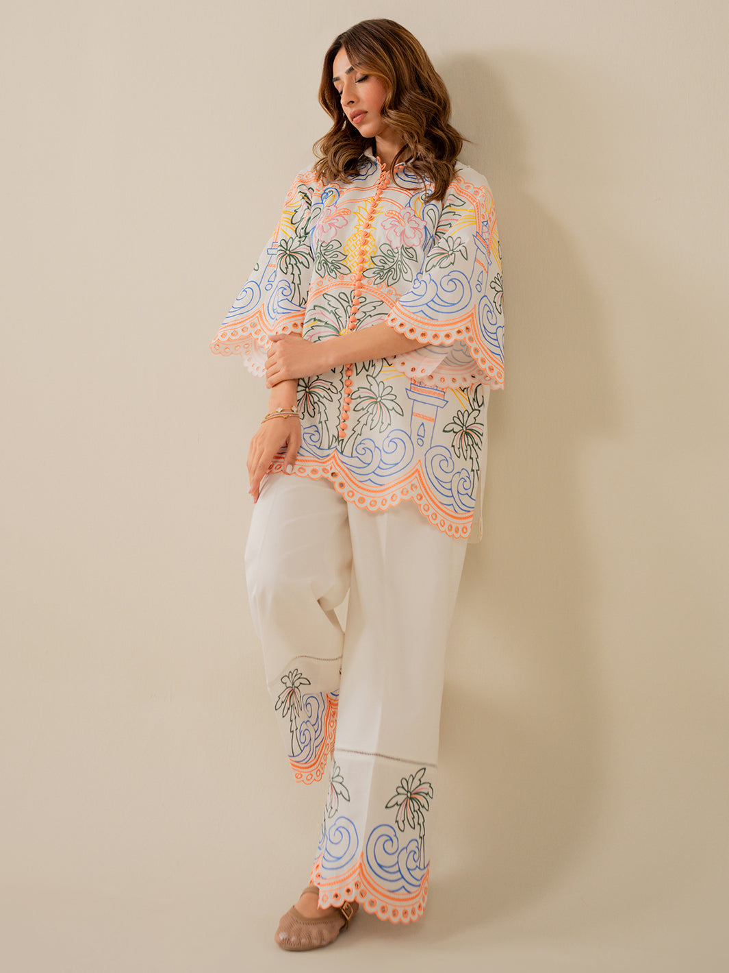 DRIFT- SLD20-25 - 2Pc Embroidered Set