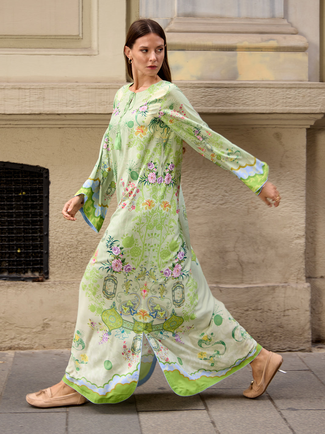 Nifra - Printed Kaftan