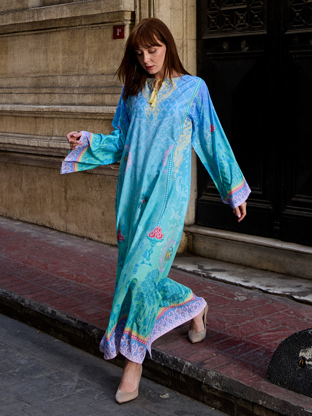 Viana Kaftan Women Kaftan Fall Wear Dress | The Modern Muse Collection KIARA Official Viana Kaftan Women Kaftan Fall Wear Dress | The Modern Muse Collection KIARA Official