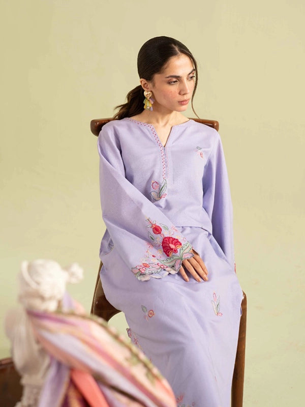Levan | 2Pc Embroidered Cotton Set