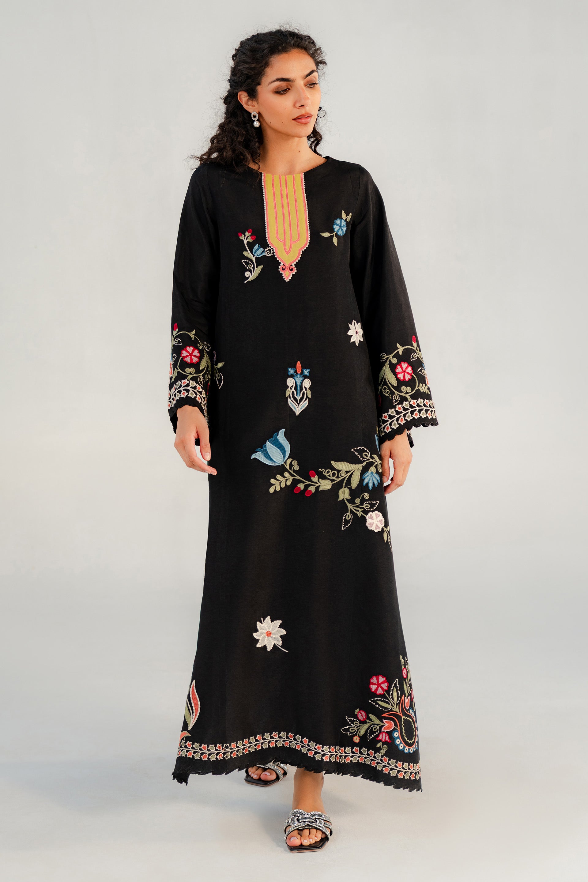 ONYX - 2pcs Raw Silk Ensemble