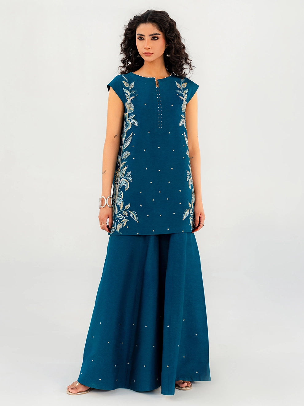 FLORET - 3pcs Tusser Silk Ensemble