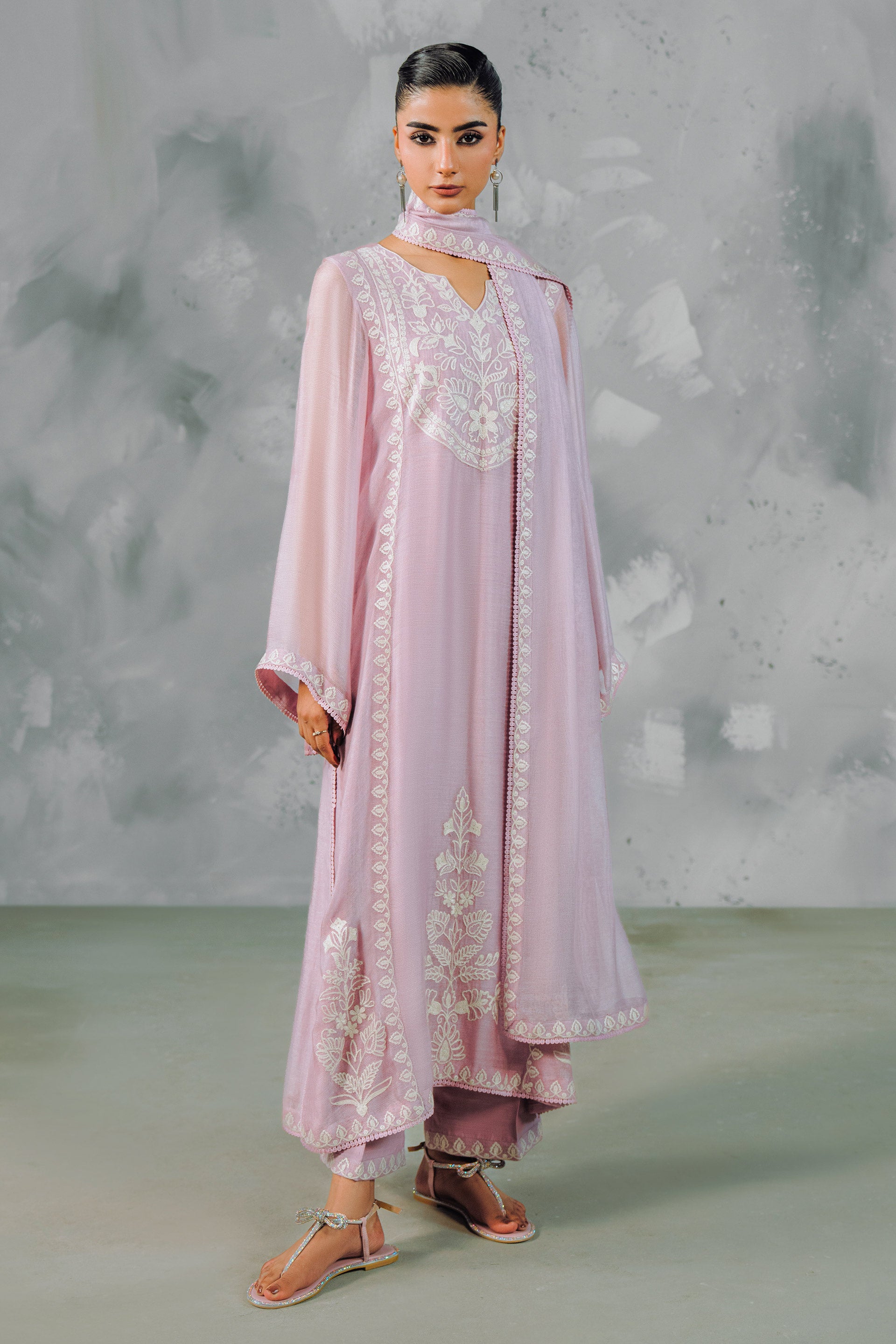 KHADDI TULLE - 4pcs Tusser Net Ensemble