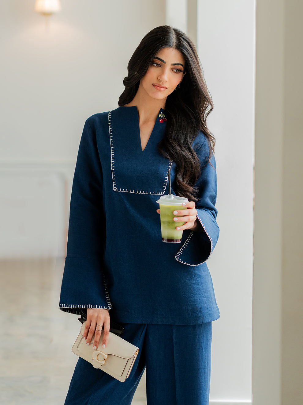 Cobalt - 2Pcs Linen Set