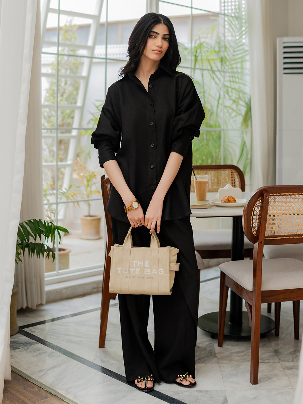 Midnight - 2Pcs Linen Set