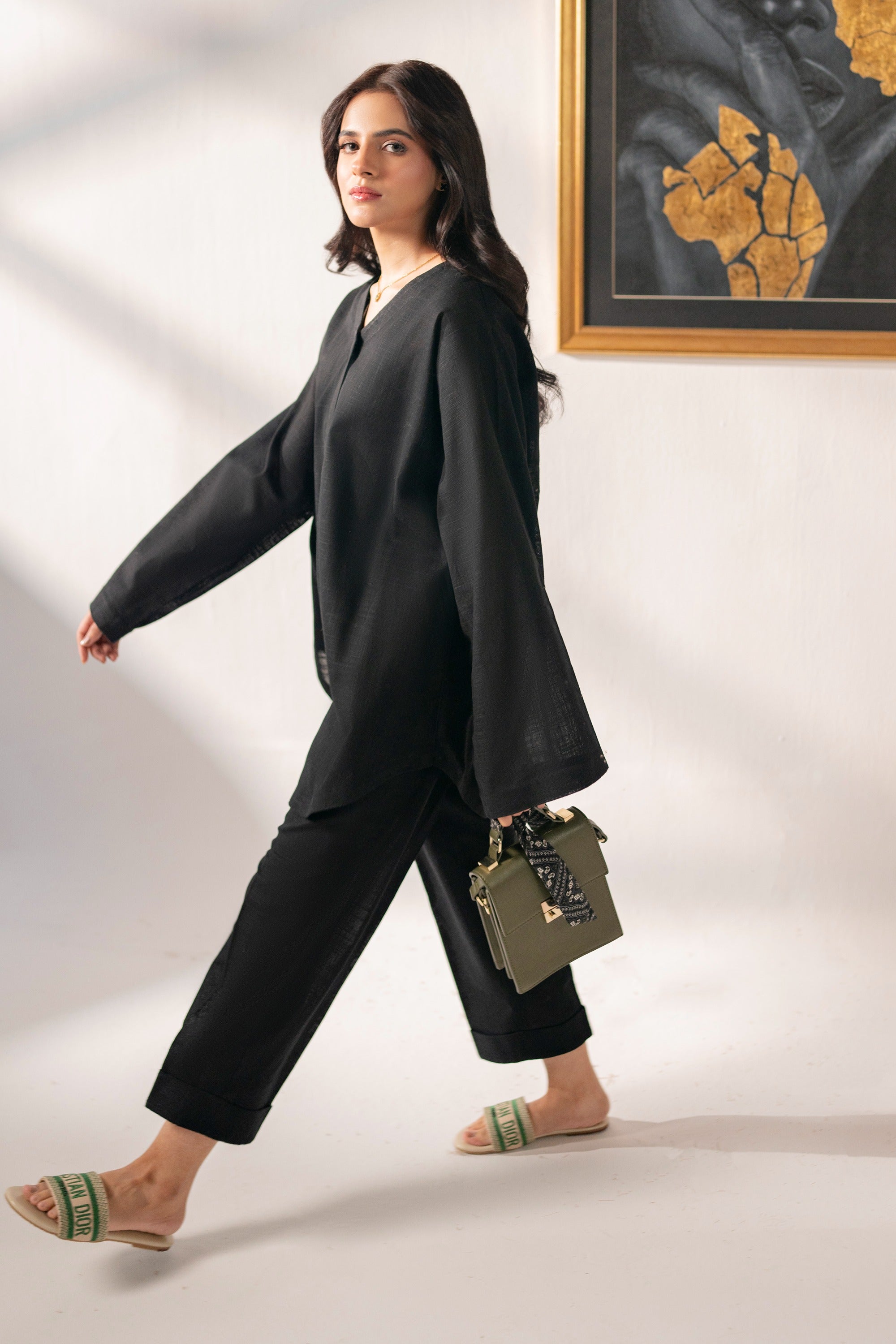 Bahar - 2Pc Solid Khaddar