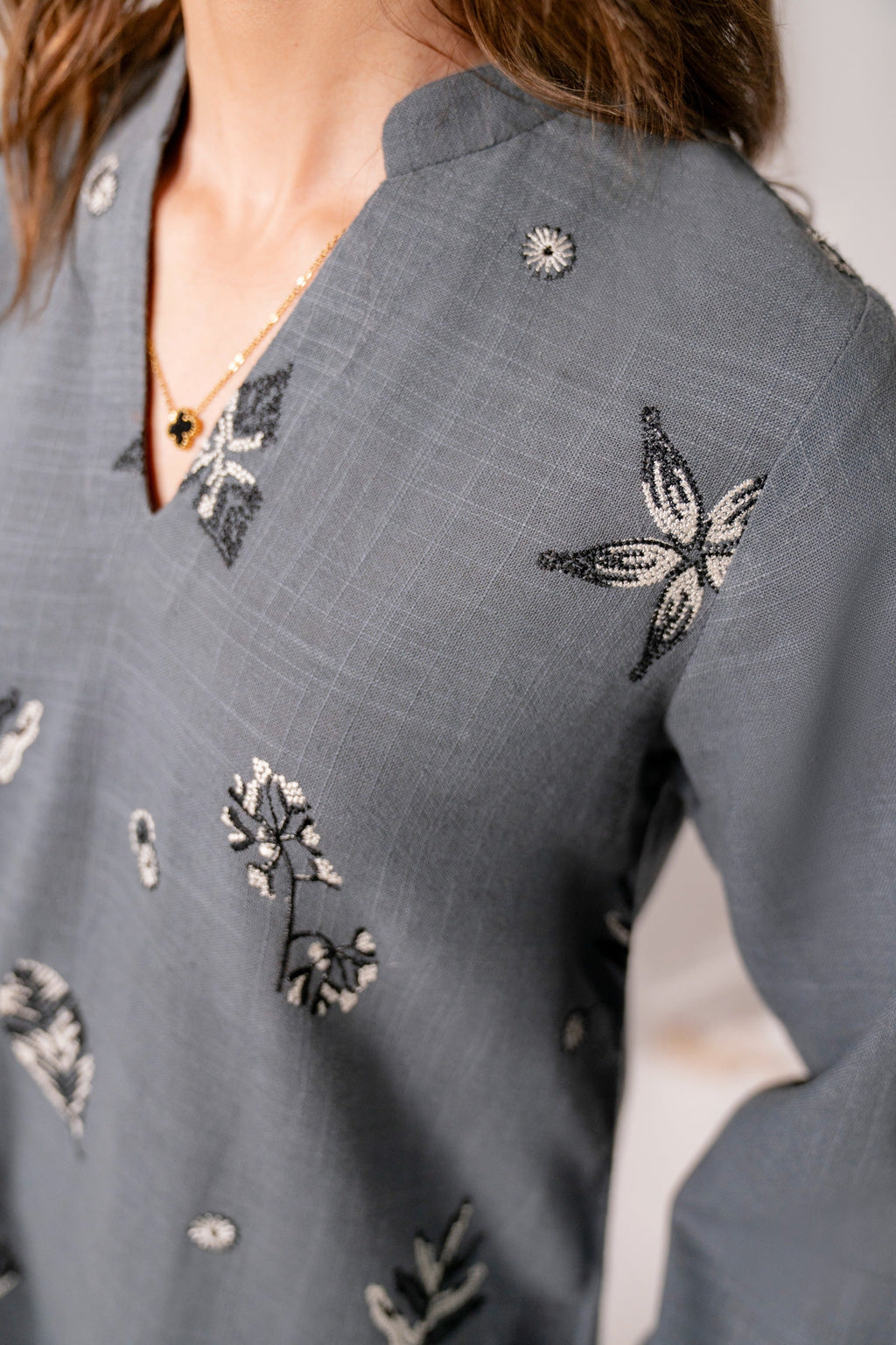 Sedefi - 2Pc Embroidered Khaddar