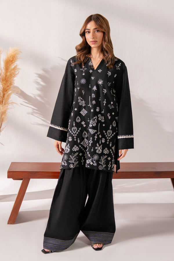 Cevap - 2Pc Embroidered Cotton