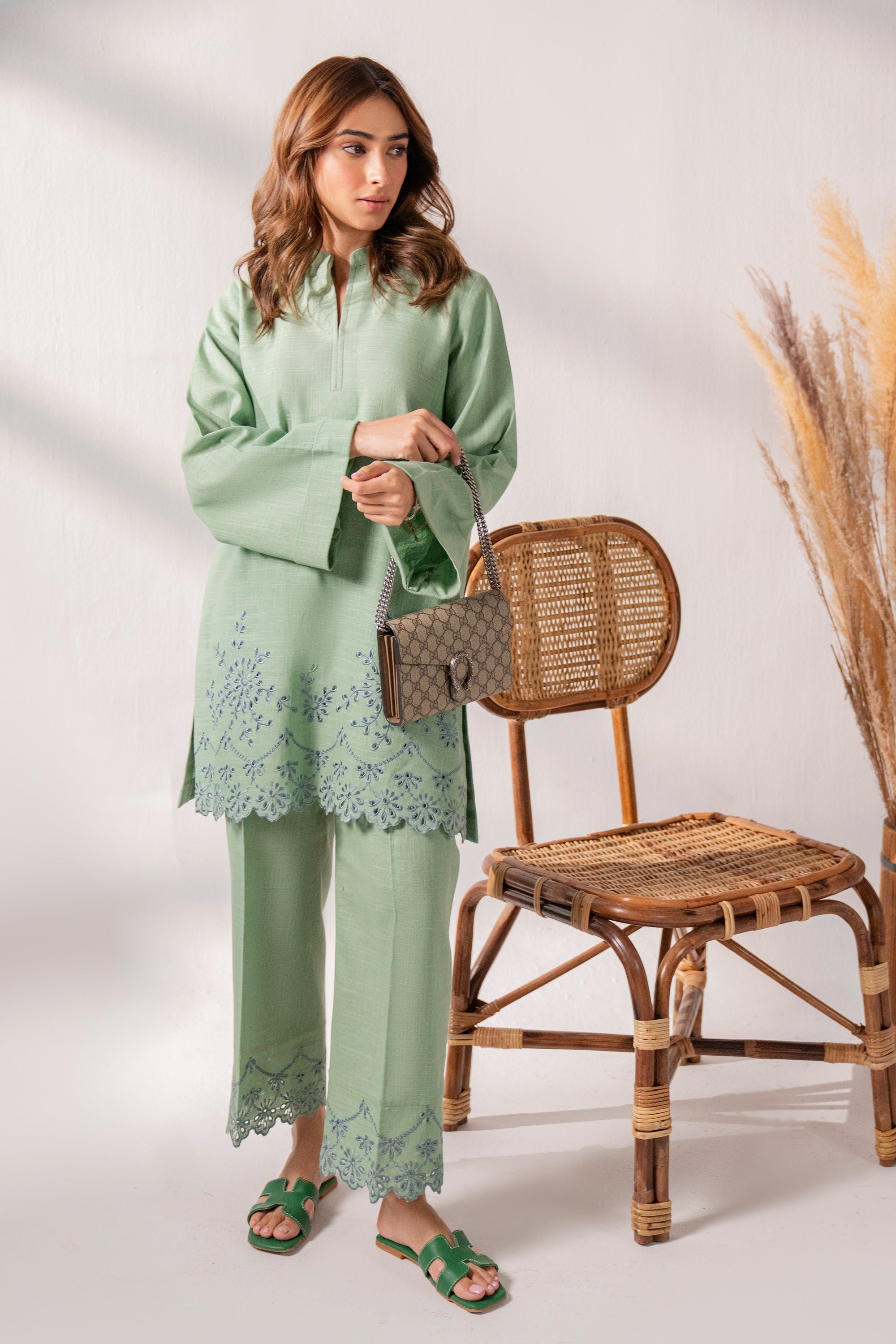 Zeylin - 2Pc Embroidered Khaddar