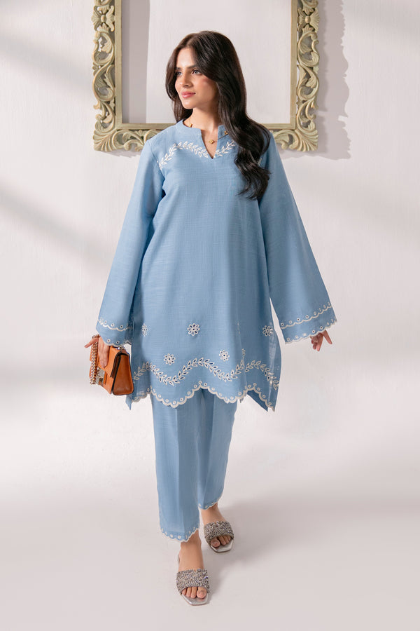 Efsun - 2Pc Embroidered Khaddar