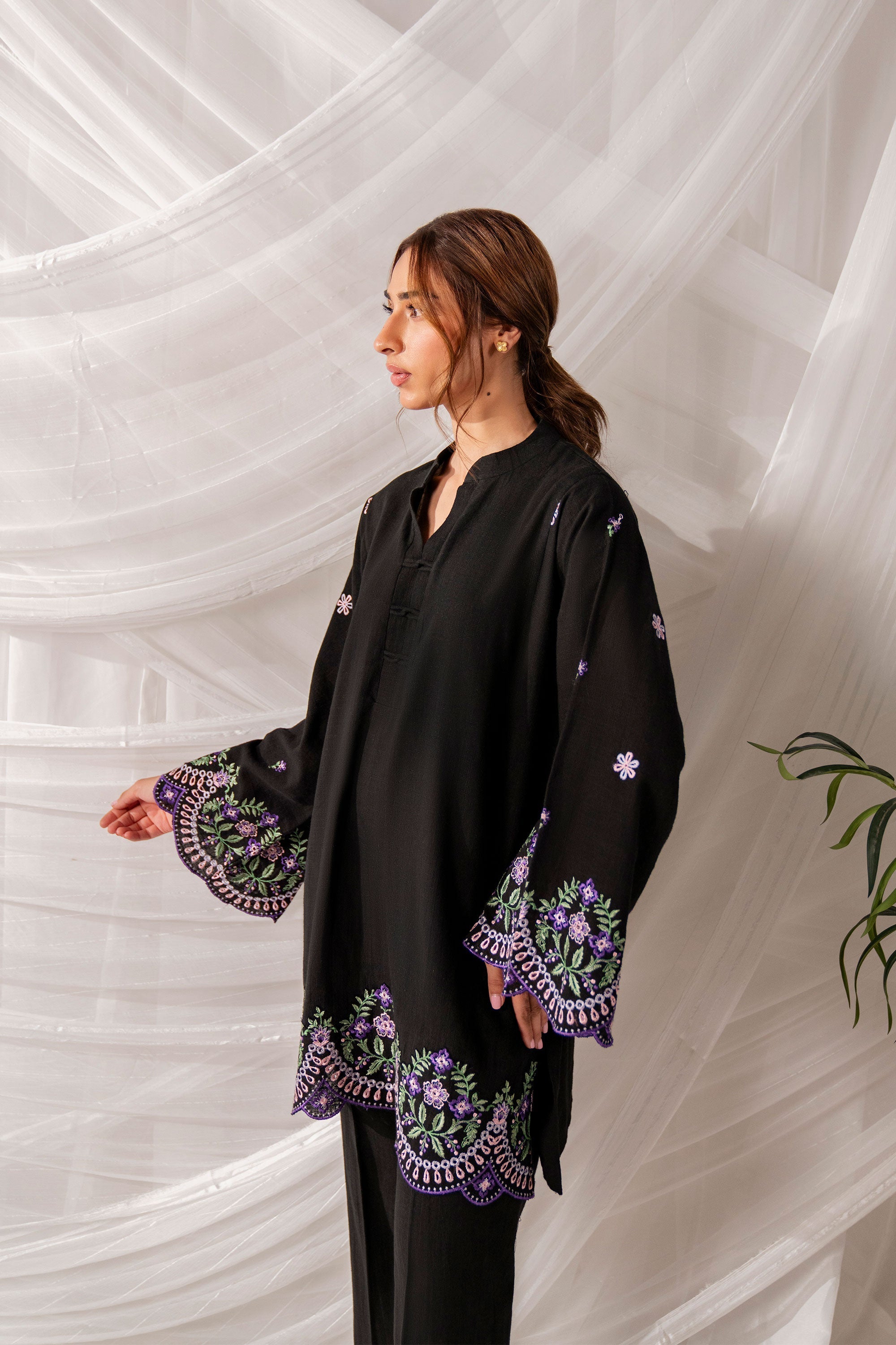 Aria - 2Pc Embroidered Khaddar