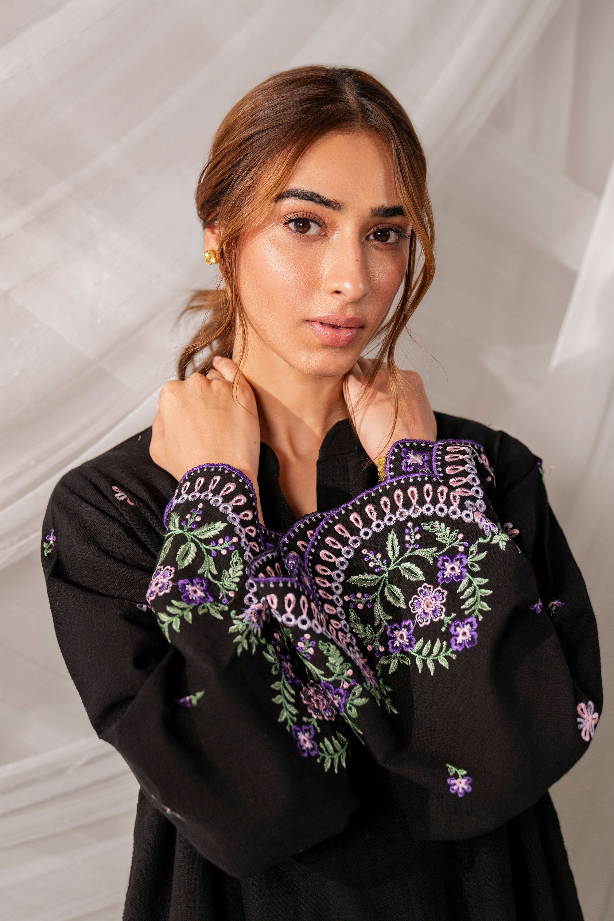 Aria - 2Pc Embroidered Khaddar