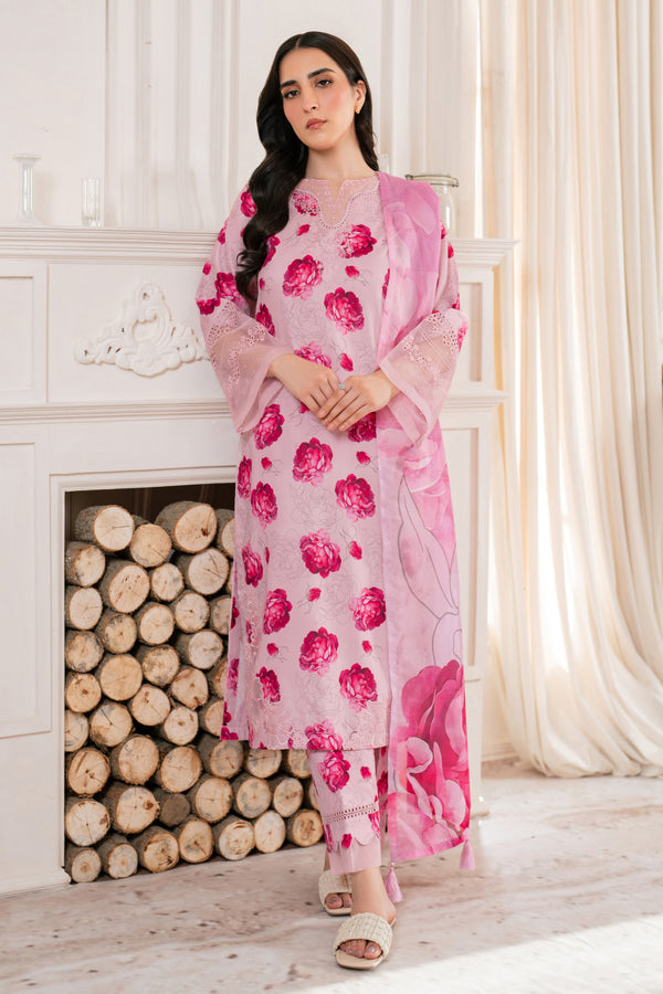 Blushful - NP09- 3Pcs Printkari Suit