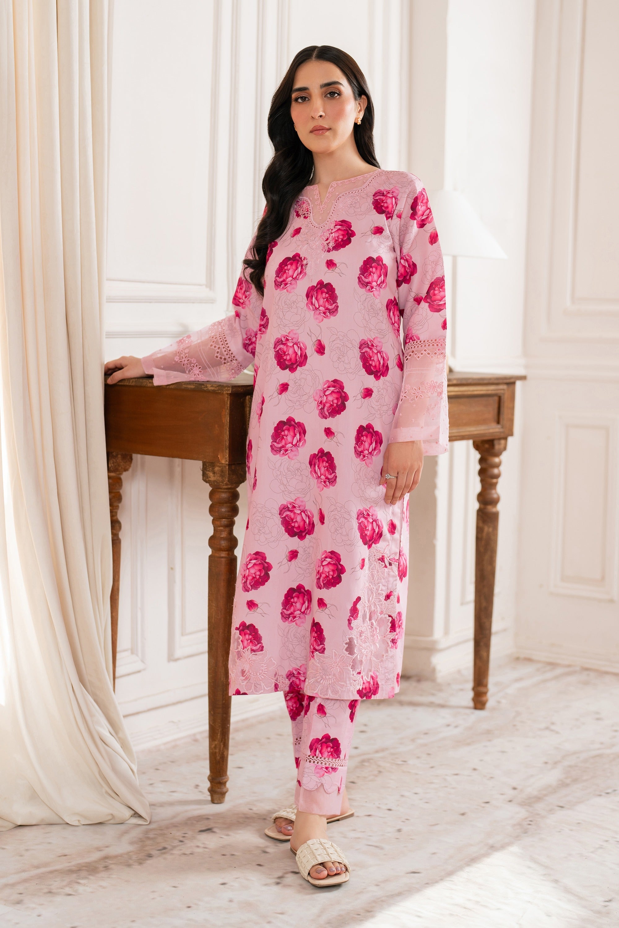 Blushful - NP09- 3Pcs Printkari Suit