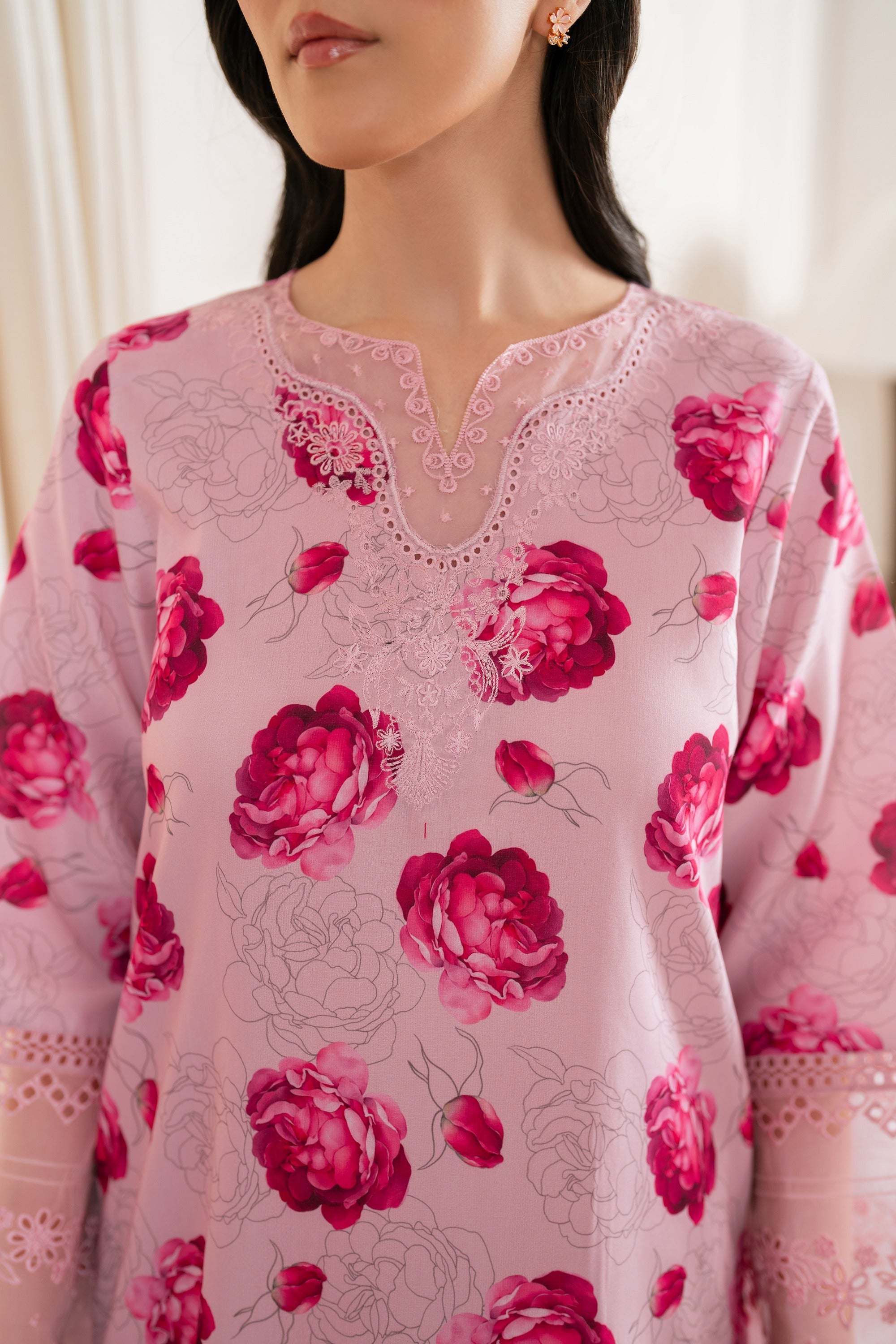 Blushful - NP09- 3Pcs Printkari Suit