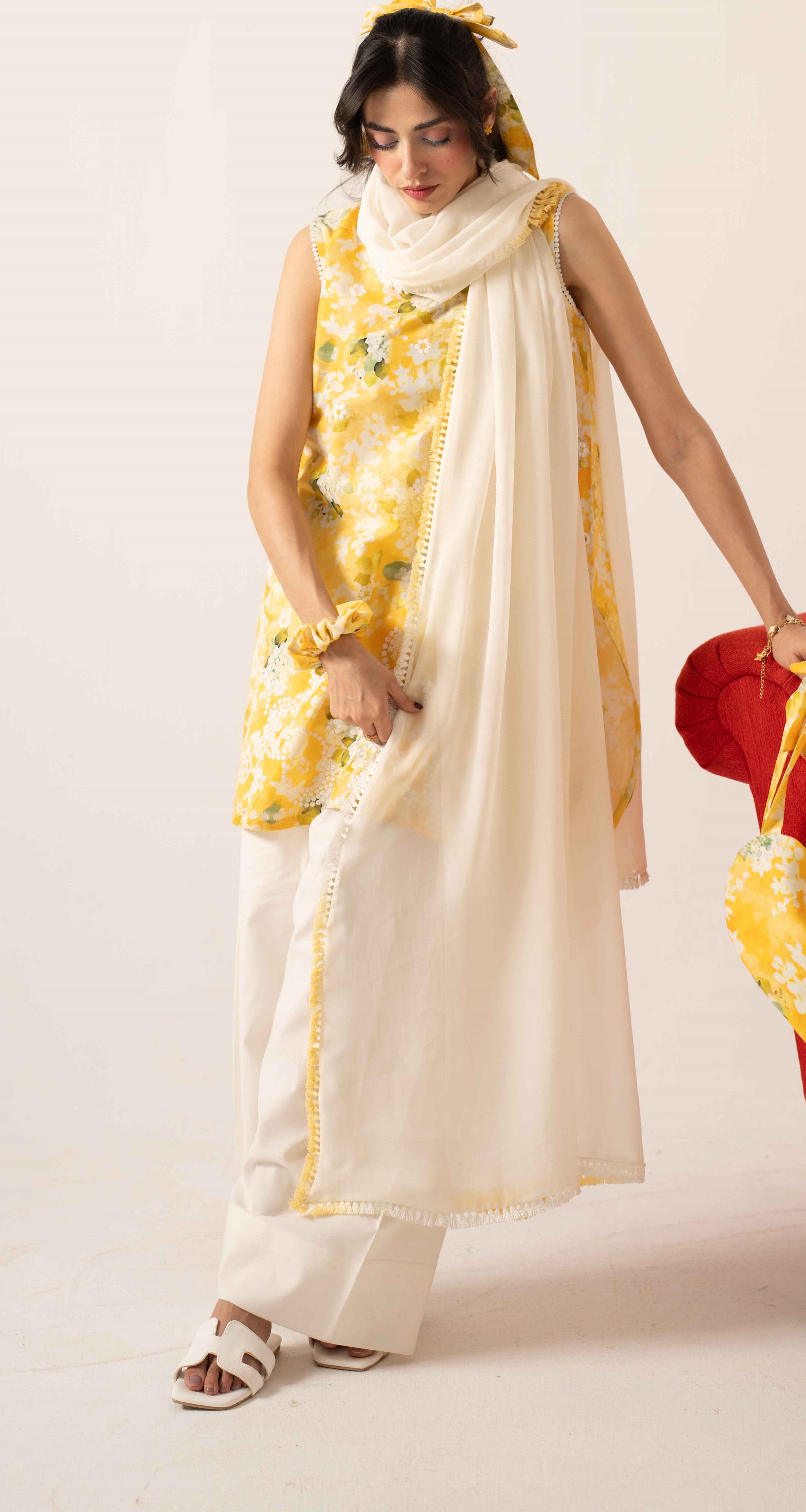 Limecello - Dupatta