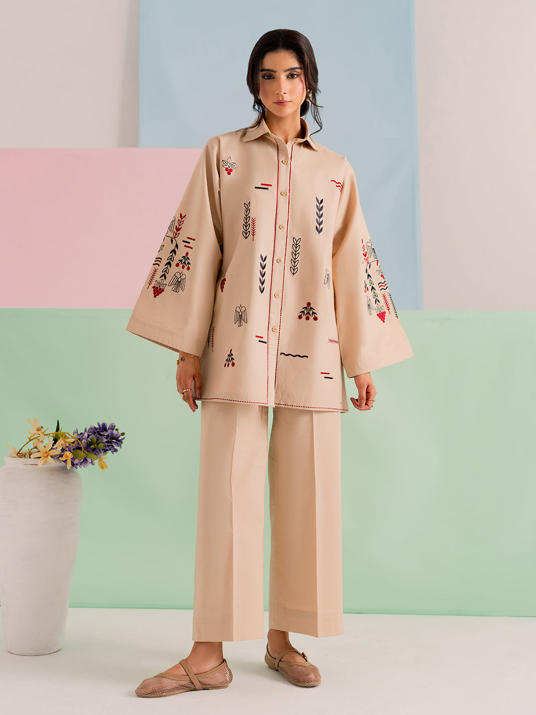 ARDIS – 2Pc Embroidered Co-ords Set