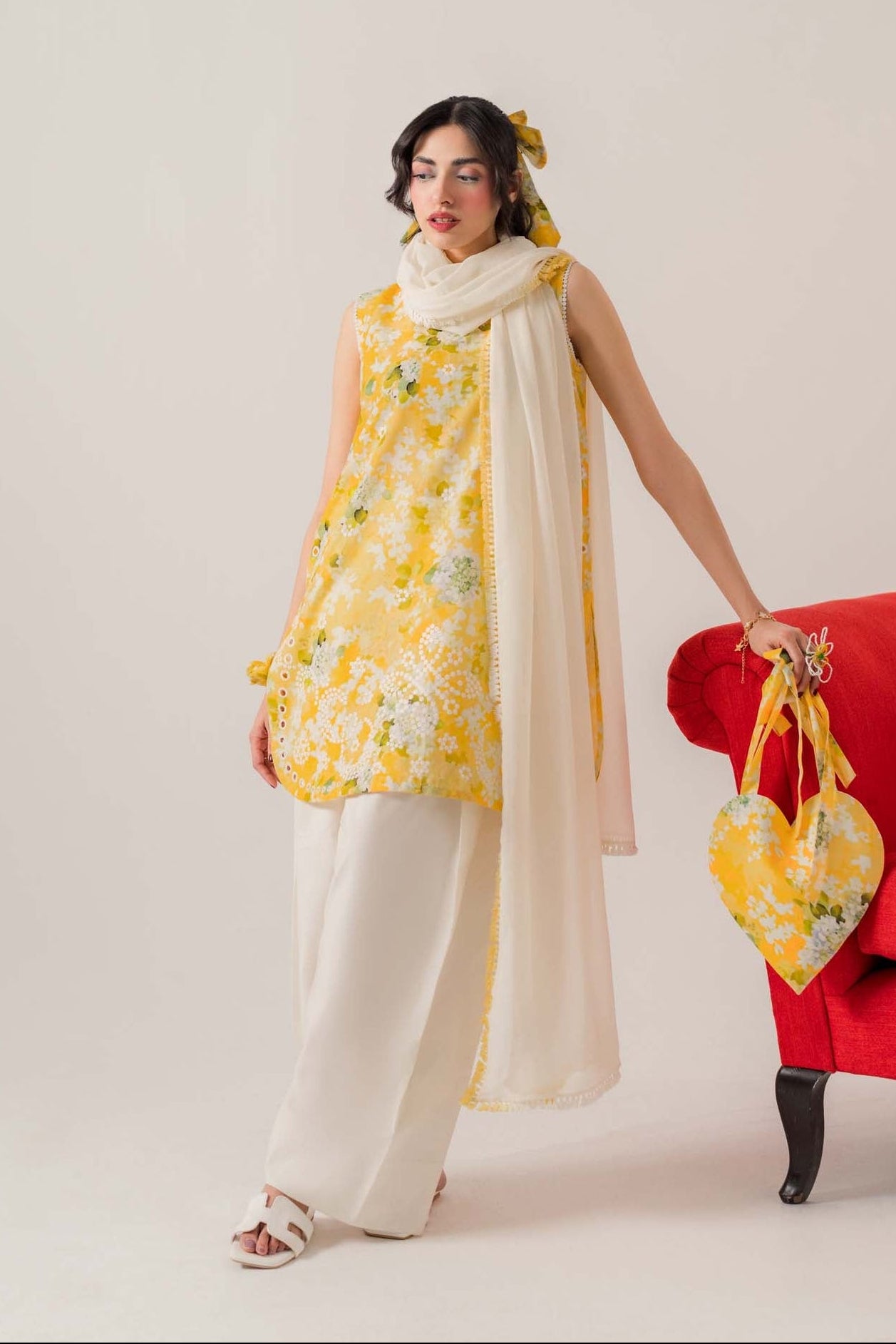 Limecello - 3Pc Printkari Suit