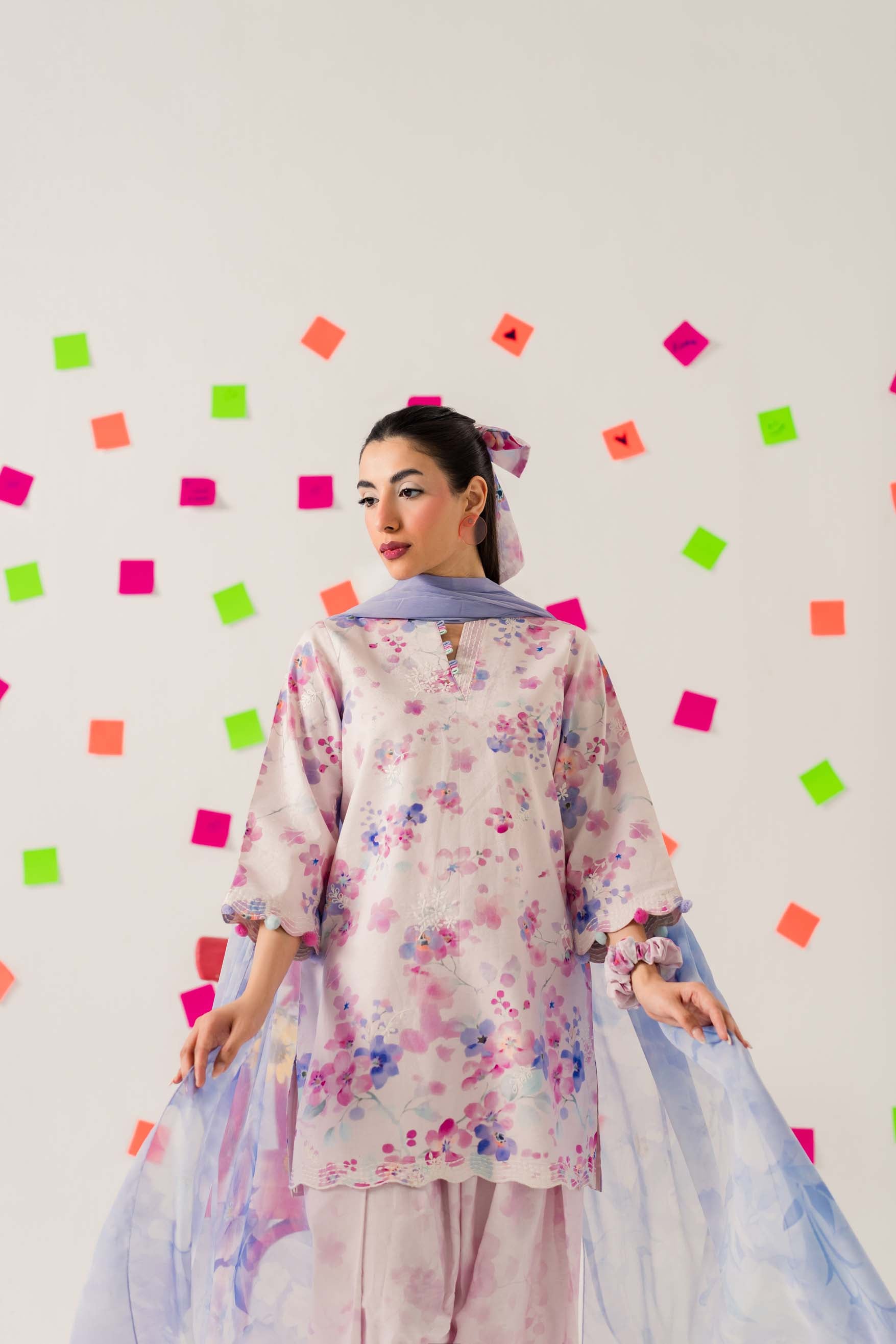Azzura - 3Pc Printkari Suit