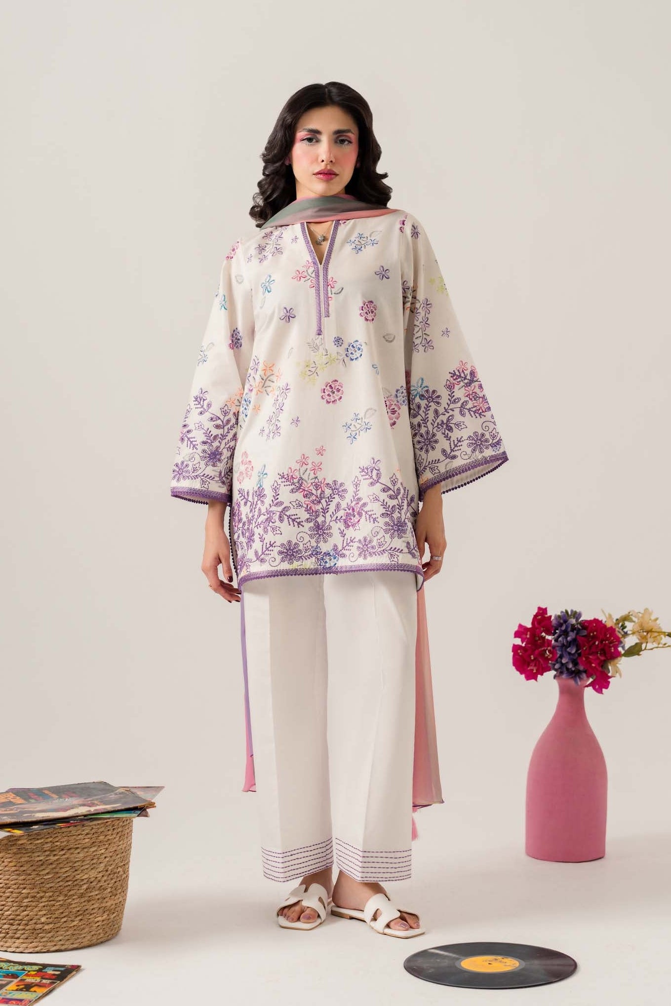 Lillet - 3Pc Printkari Suit