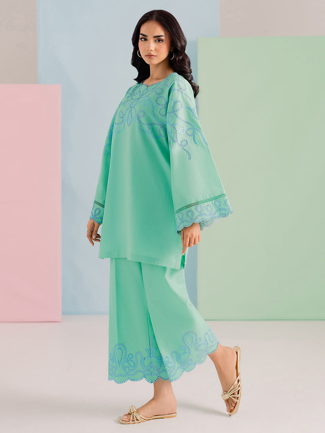 NOEMI – 2Pc Embroidered Co-ords