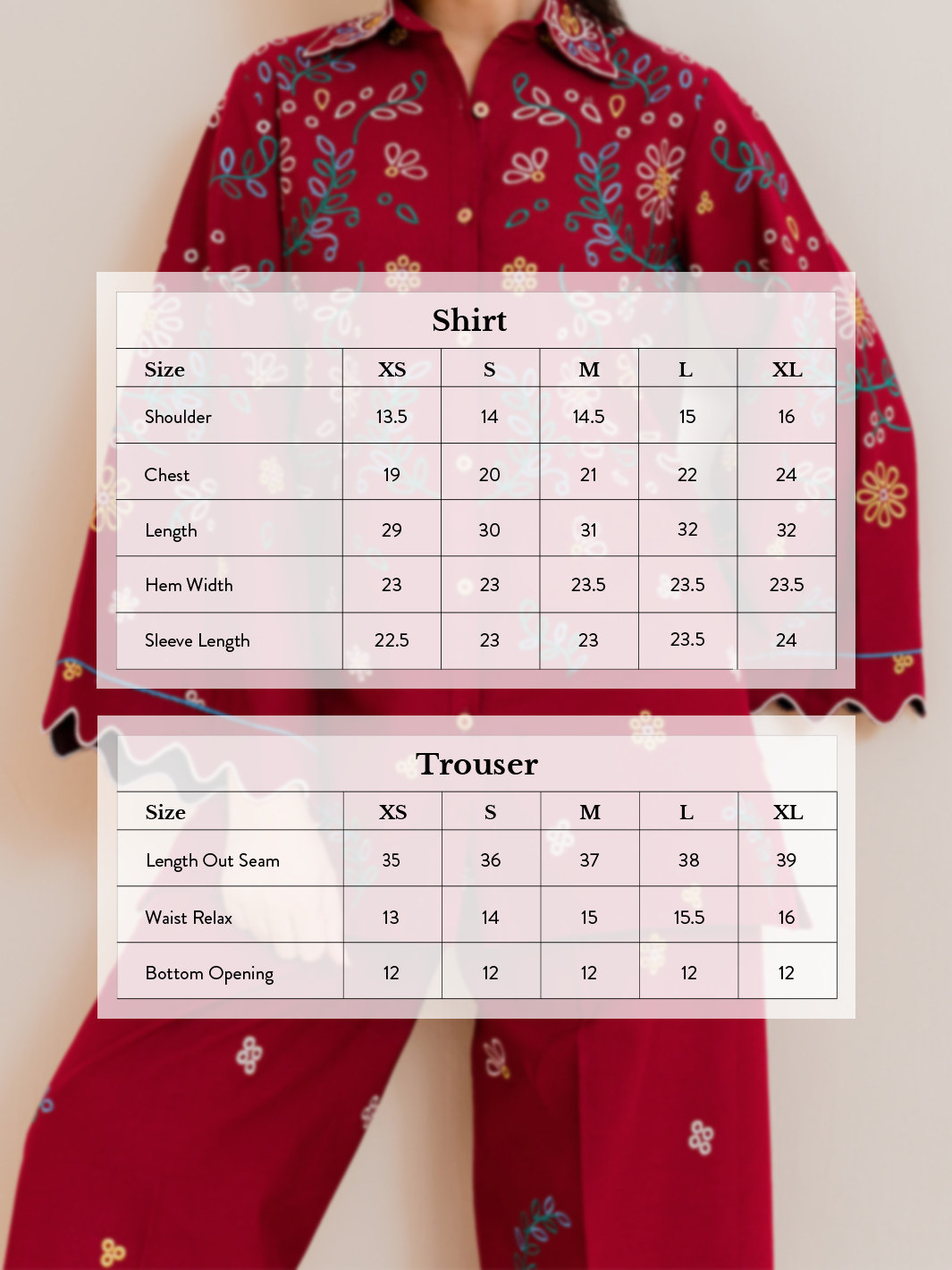 Size Guide