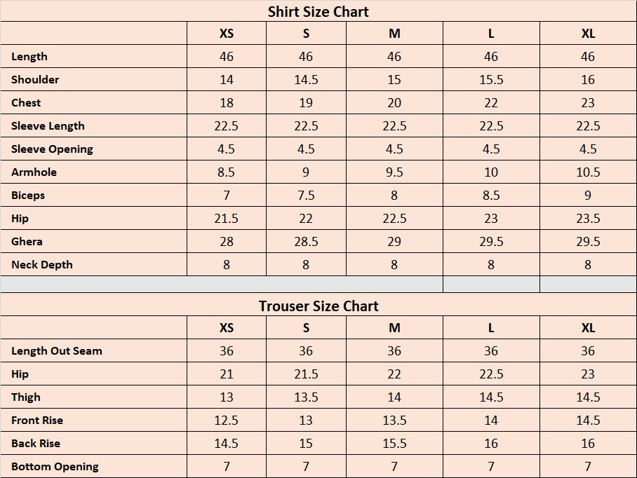 Size Guide