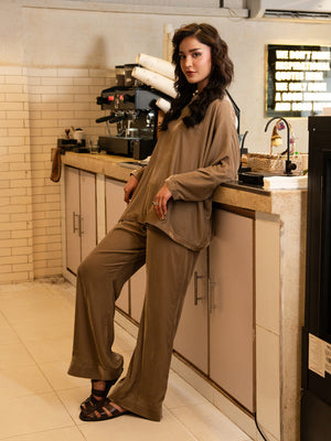 Ruen Velvet Set by Kiara – Micro Velvet 9000 top with matching bootcut pants