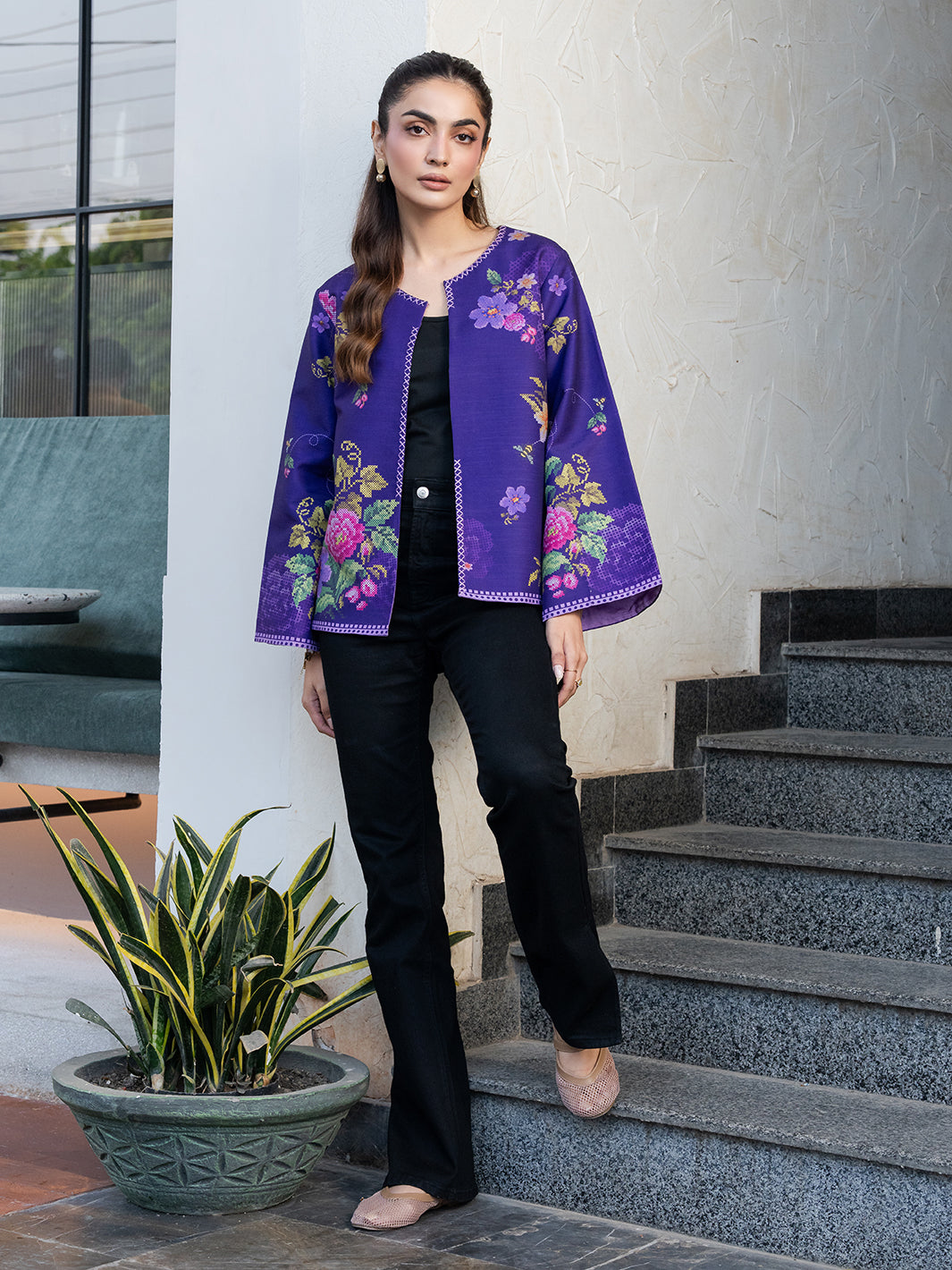 Olenna – Printed Jacket