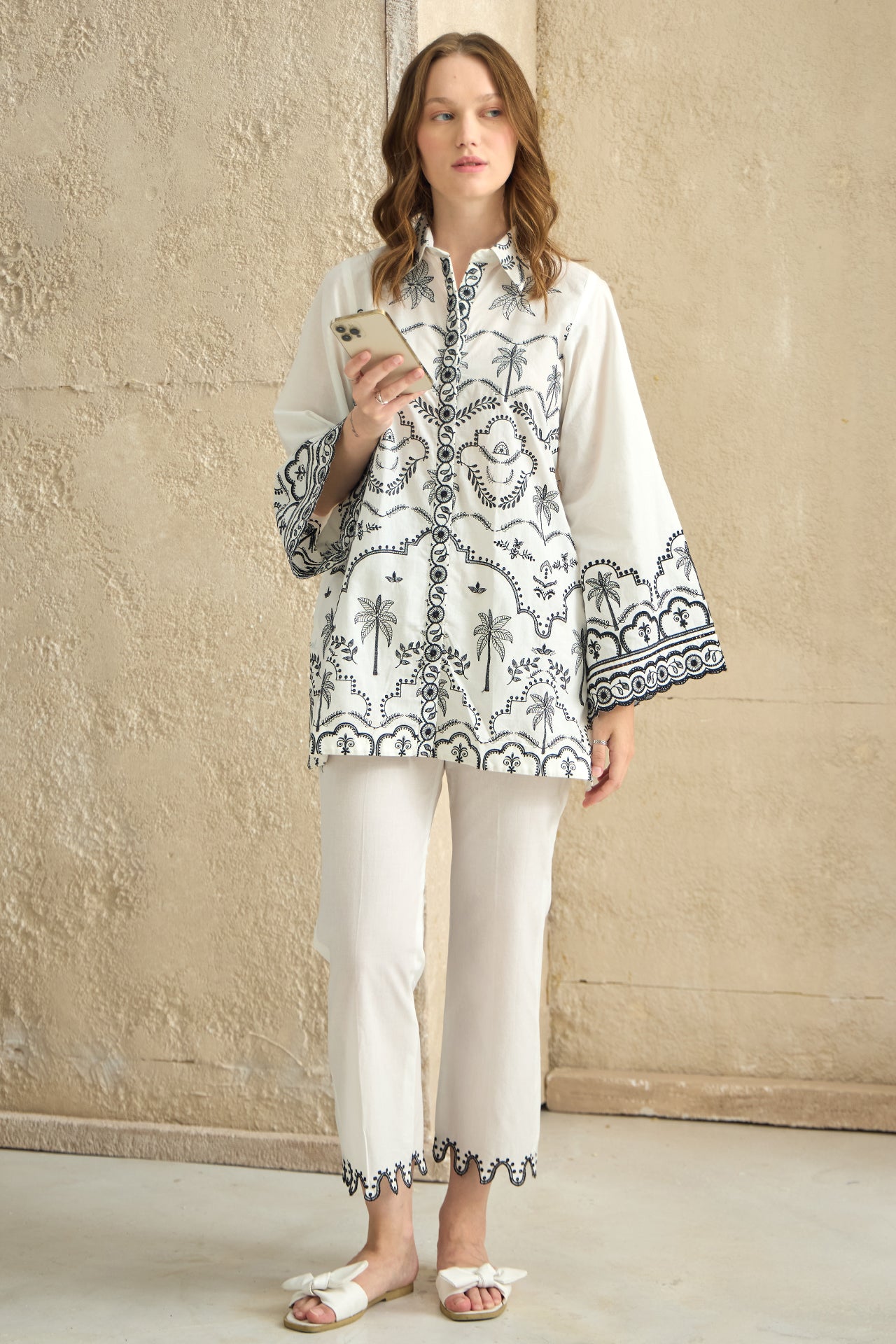 Zynel – Embroidered 2Pc Co-ords Set