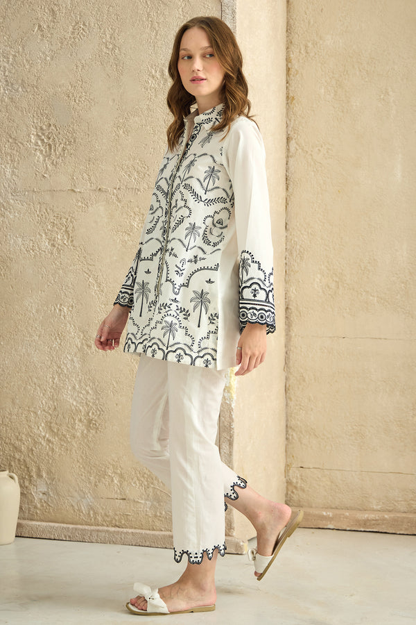 Zynel – Embroidered 2Pc Co-ords Set