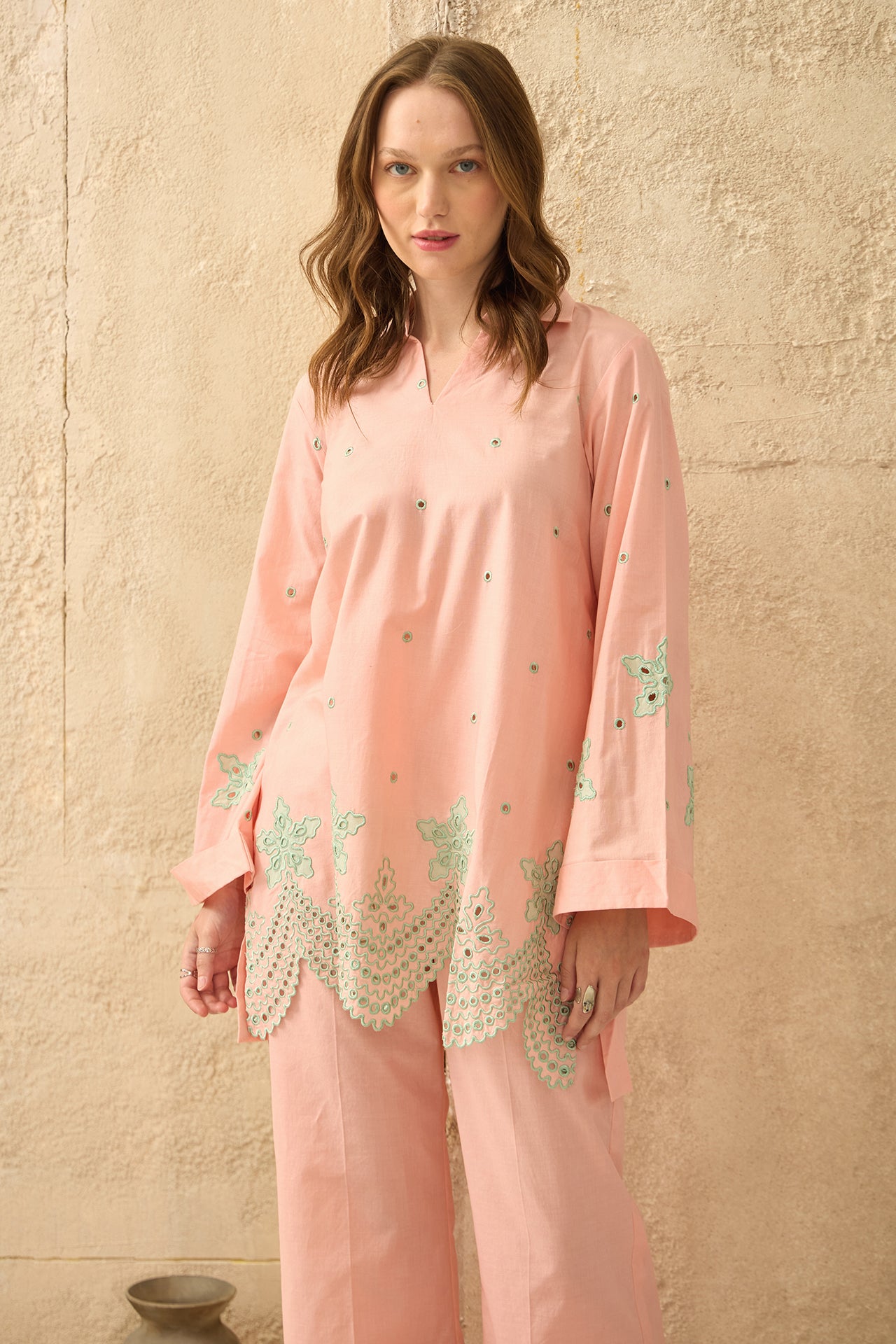 Serena – Embroidered 2Pc Co-ords Set