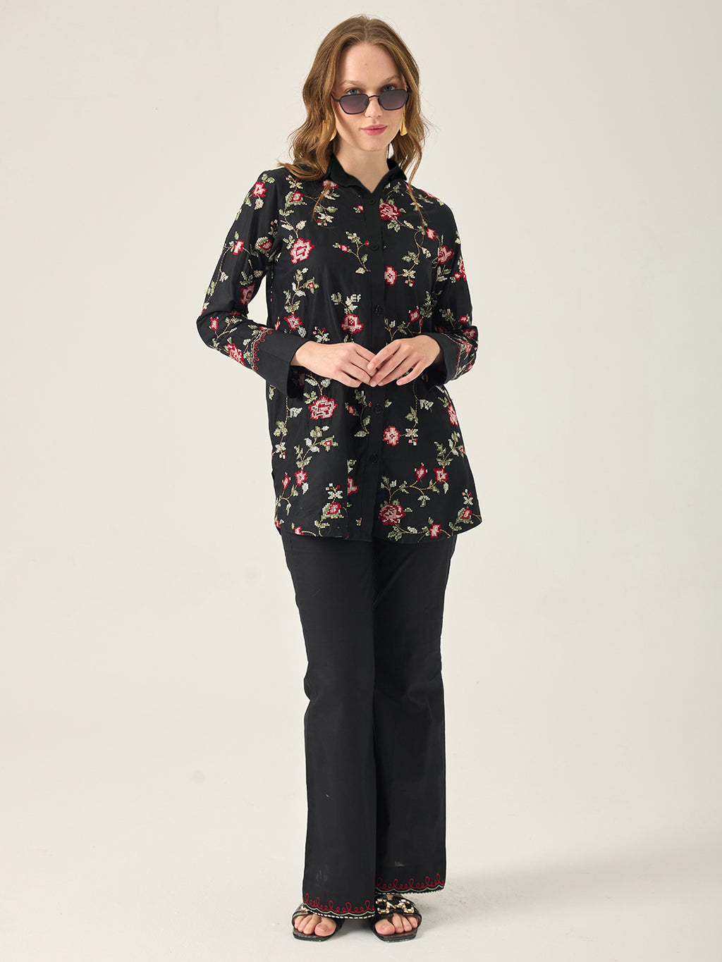 Velora – Embroidered 2Pc Co-ords Set