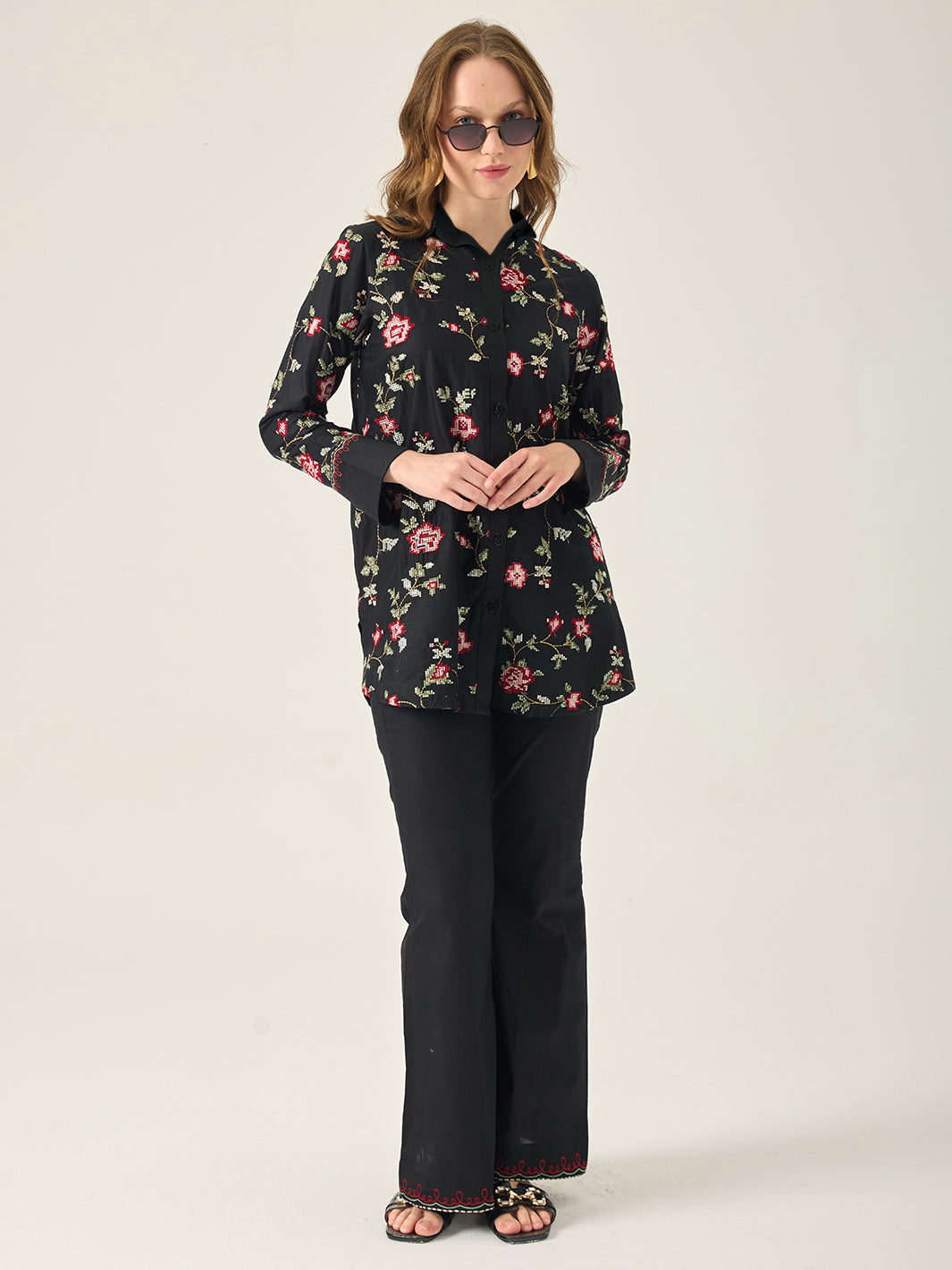 Velora – Embroidered 2Pc Co-ords Set