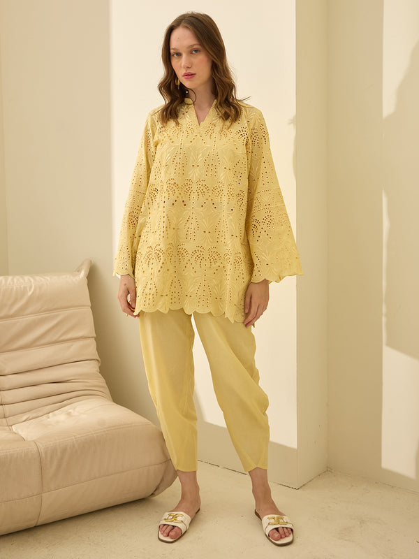 Rielle – Embroidered 2Pc Co-ords Set