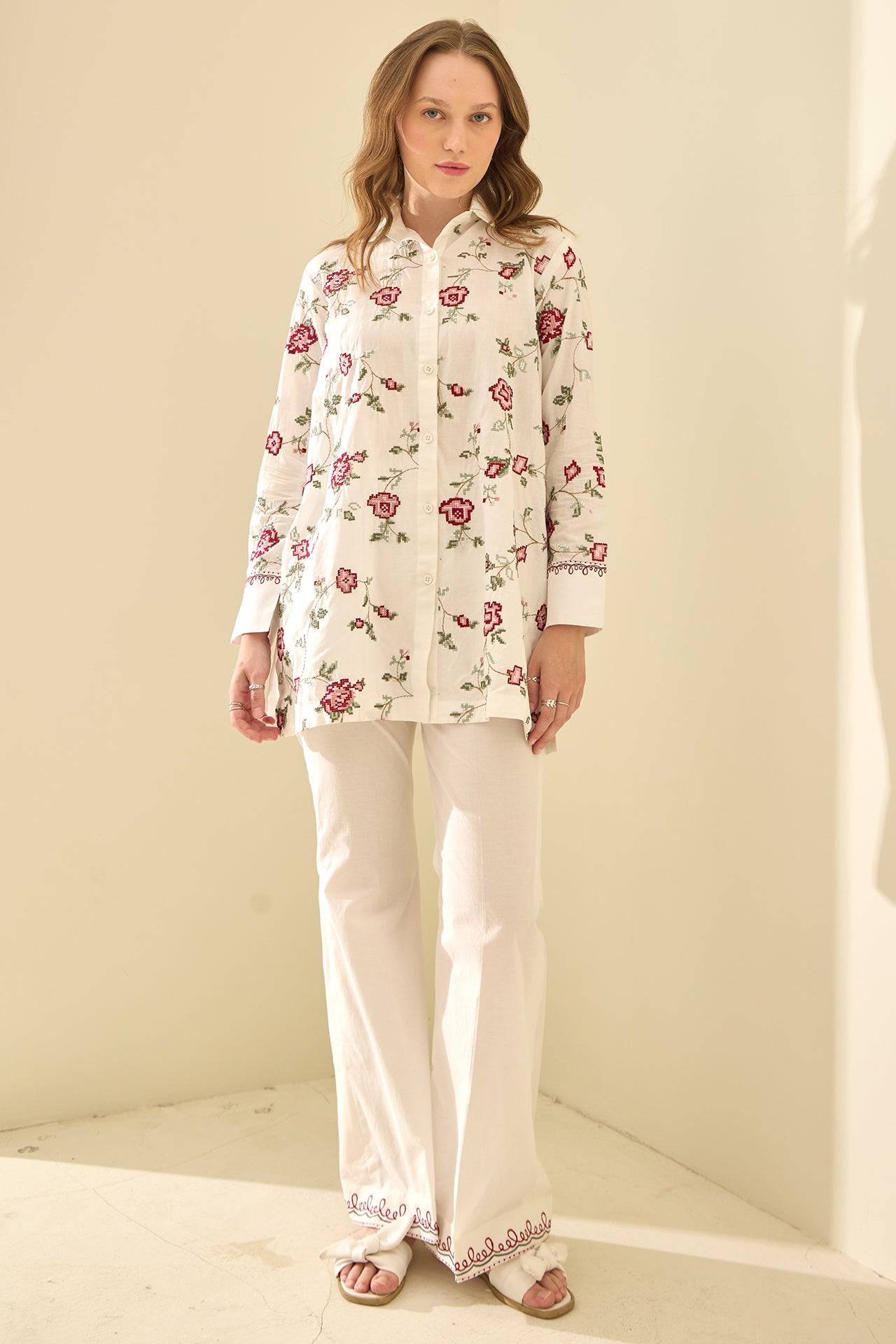 Veleral – Embroidered 2Pc Co-ords Set