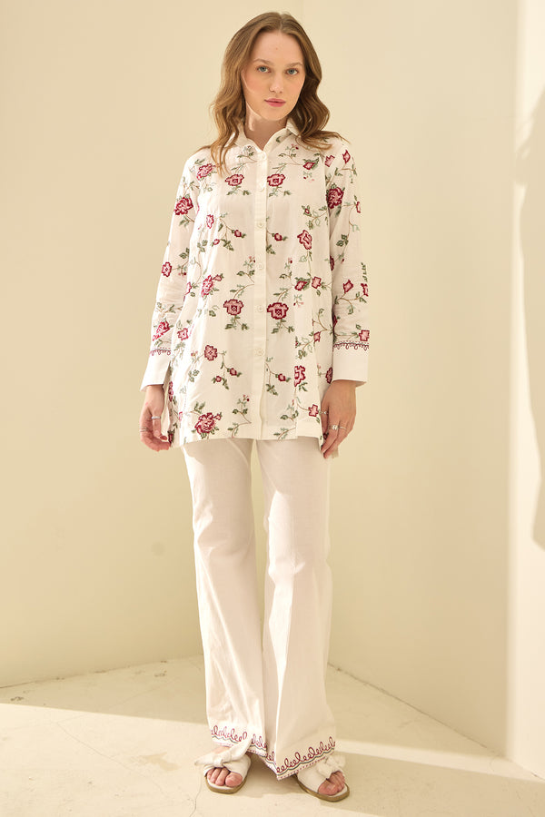 Veloral – Embroidered 2Pc Co-ords Set
